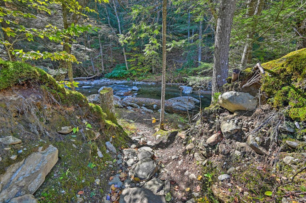 Remote Cabin With Fire Pit 3 Miles To Stowe Mtn! Exteriör bild