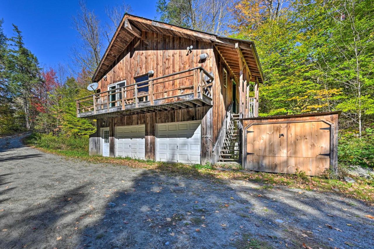 Remote Cabin With Fire Pit 3 Miles To Stowe Mtn! Exteriör bild