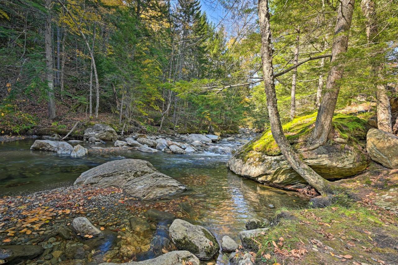 Remote Cabin With Fire Pit 3 Miles To Stowe Mtn! Exteriör bild