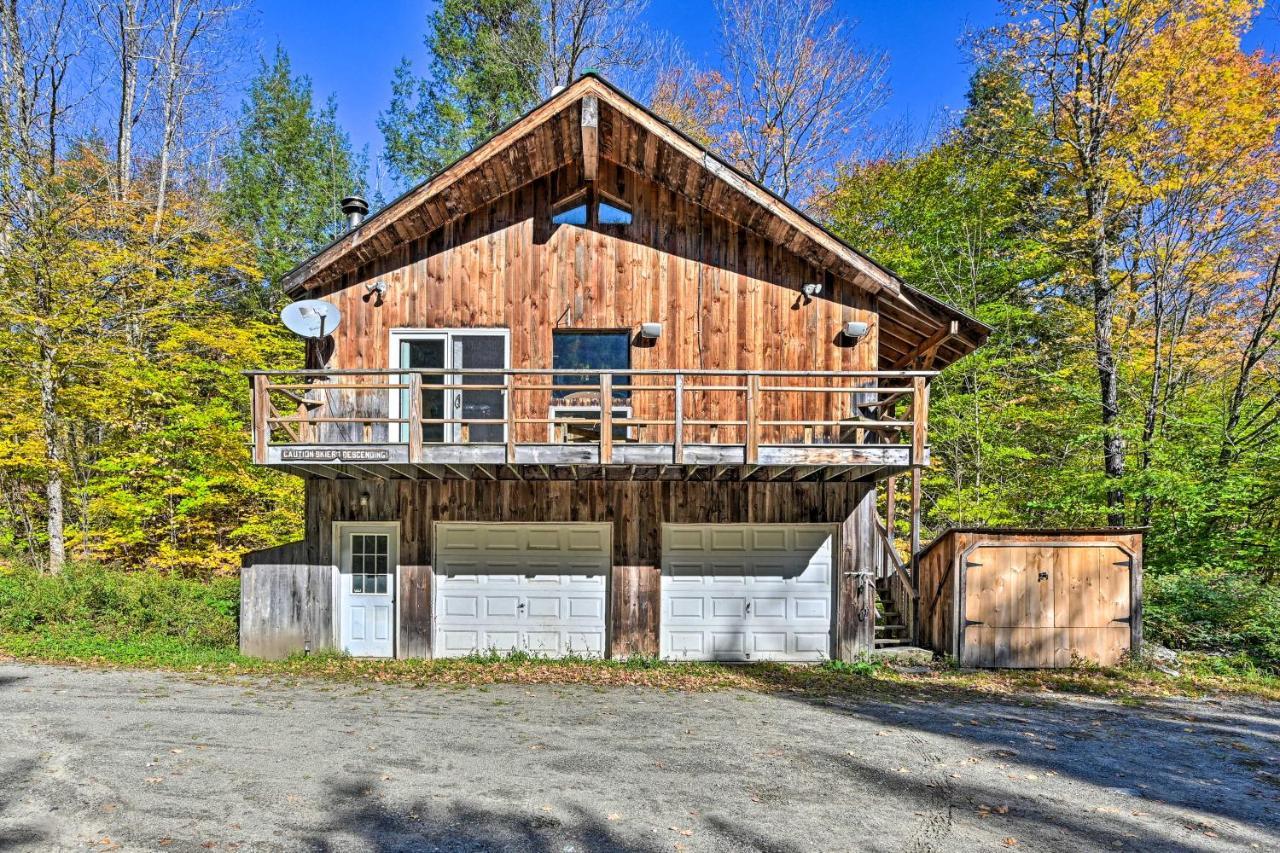 Remote Cabin With Fire Pit 3 Miles To Stowe Mtn! Exteriör bild